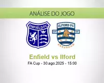 Prognóstico Enfield Ilford (30 agosto 2025)