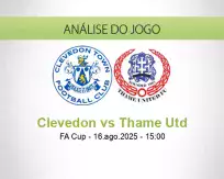Prognóstico Clevedon Thame Utd (16 agosto 2025)