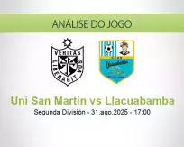 Prognóstico Uni San Martín Llacuabamba (31 agosto 2025)