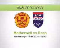 Prognóstico Motherwell Ross (15 fevereiro 2025)