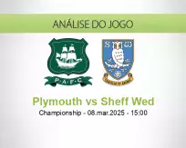 Prognóstico Plymouth Sheff Wed (08 março 2025)