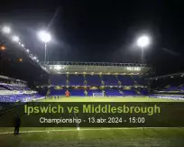Prognóstico Ipswich Middlesbrough (13 abril 2024)