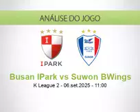 Prognóstico Busan IPark Suwon BWings (06 setembro 2025)