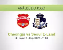 Prognóstico Cheongju Seoul E-Land (05 julho 2025)