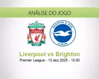 Prognóstico Liverpool Brighton (13 dezembro 2025)