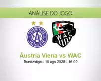 Prognóstico Áustria Viena WAC (10 agosto 2025)