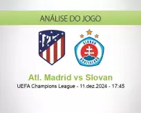 Prognóstico Atl. Madrid Slovan (11 dezembro 2024)