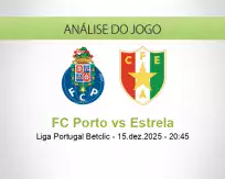 Prognóstico FC Porto Estrela (15 dezembro 2025)