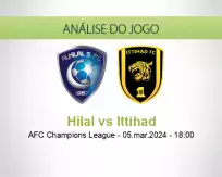 Prognóstico Hilal Ittihad (05 março 2024)