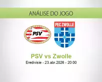 PSV vs Zwolle