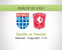 Prognóstico Zwolle Twente (10 agosto 2025)