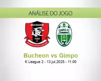 Prognóstico Bucheon Gimpo (13 julho 2025)