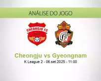 Prognóstico Cheongju Gyeongnam (06 setembro 2025)