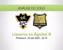 Prognóstico Llaneros Águilas D (20 setembro 2025)