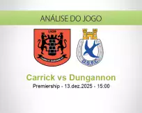 Prognóstico Carrick Dungannon (13 dezembro 2025)