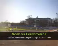 Prognóstico Noah Ferencvaros (22 julho 2025)