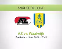 Prognóstico AZ Waalwijk (13 abril 2024)