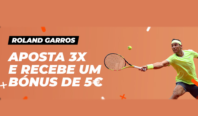 Ganha ao apostar no Roland Garros
