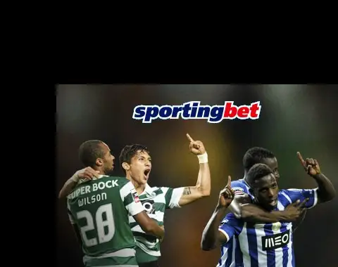 Porto vs Sporting com golos igual a bónus de 100%