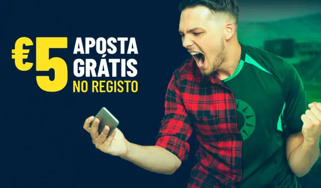 Aposta grátis Solverde - 5€ no registo