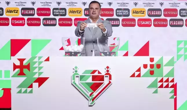 Sorteio Taça de Portugal 24/25: Conhece os jogos da 3ª eliminatória
