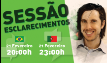Sessão de esclarecimentos - 21 de Fevereiro