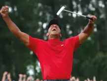 Aposta vencedora de $85.000 em Tiger Woods no Masters 2019