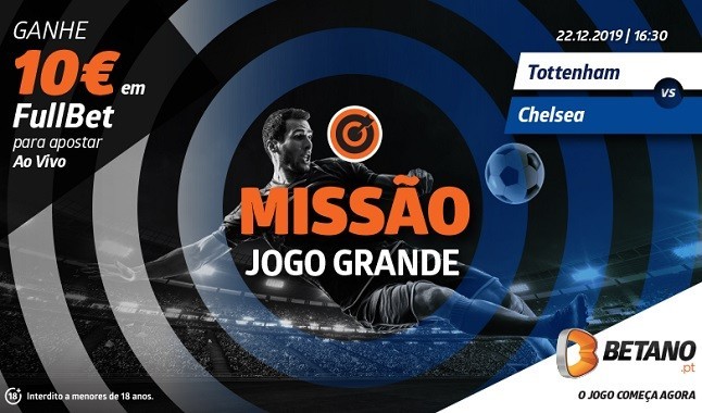 Tottenham de Mourinho recebe o Chelsea com Missão na Betano