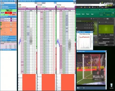 Trading Live em futebol - vídeos comentados de Mr23 - Ep03 Sevilha vs Atlético Madrid