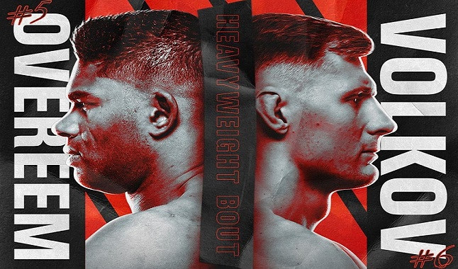 Tudo sobre a luta entre Alistair Overeem e Alexander Volkov