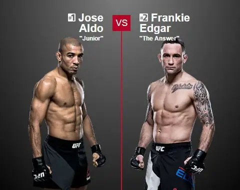 Preview: José Aldo vs Frankie Edgar (UFC - 9 July 2016)