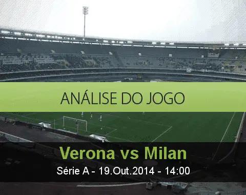 Análise do jogo: Hellas Verona vs AC Milan (19 Outubro 2014)